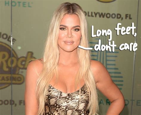 Khloé Kardashian Schools Fans After Long Feet Photoshop Accusations