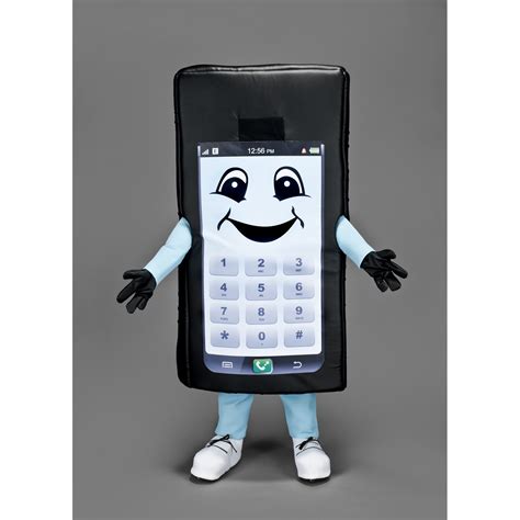 Mobile Phone Mascot Costume