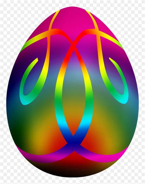 Colorful Easter Egg Png Clip Art Religious Easter Clipart Stunning