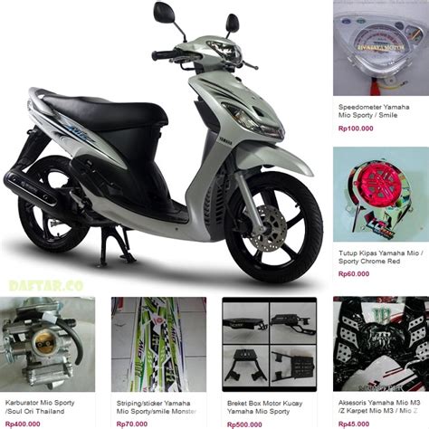 Daftar Harga Spare Part Motor Yamaha Mio M3 Kampusmotor2