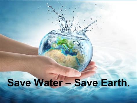 Save water save planet