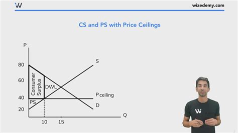 Cs And Ps With Price Ceilings Wize University Microeconomics Textbook
