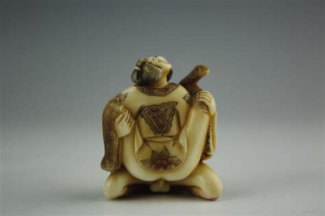 Sold Price Erotic Netsuke Man And Woman In Missionary Position
