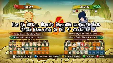 How To Install Naruto Shippuden Ultimate Ninja Storm