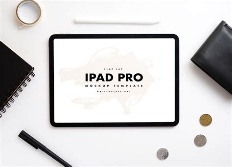 Download Free Download DEMO iPad Pro Flat Lay Composition Mockup ...