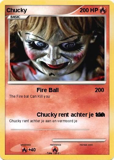 Pokémon Chucky 468 468 Fire Ball My Pokemon Card