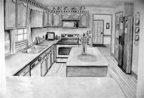 The room can be different from the example, but should include columns, windows, objects on the floor. One-Point Perspective | HS Art