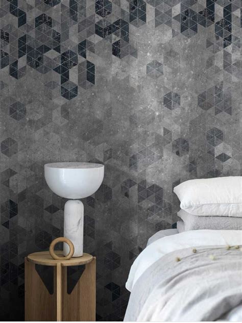 Graphic Wall By Engblad And Co Grey Mural Wallpaper Direct