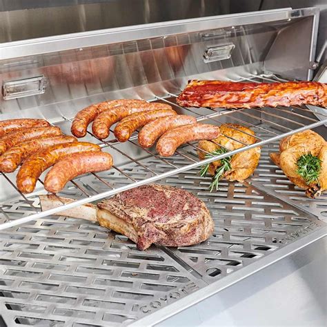Coyote Stainless Steel Freestanding Pellet Grill, 36-Inch (C1P36-FS)