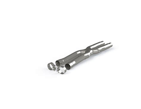 Ford Mustang 5.0L MBRP 2.5 Inch Exhaust Resonator Bypass X-Pipe XP