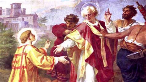 Celebrato il 10 agosto, san lorenzo viene ritenuto il protettore dei pompieri, dei cuochi (secondo la leggenda, quando fu messo sulla vita di san lorenzo. San Lorenzo - 10 de agosto - YouTube