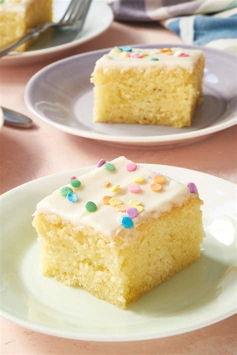 Vanilla Cake From Scratch With Vanilla Frosting Bake Or Break