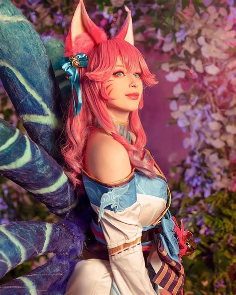 Delicate Cosplay On Ahri From League Of Legends Freemmorpgtop