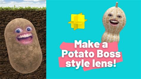 Make Your Own Potato Boss Style Lens For Snapchat And Snap Camera