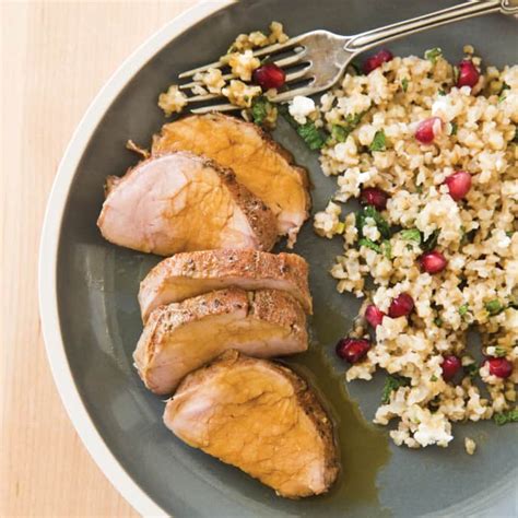 In fact, when i cook for. Slow-Cooker Pork Tenderloin with Spiced Bulgur Salad for ...