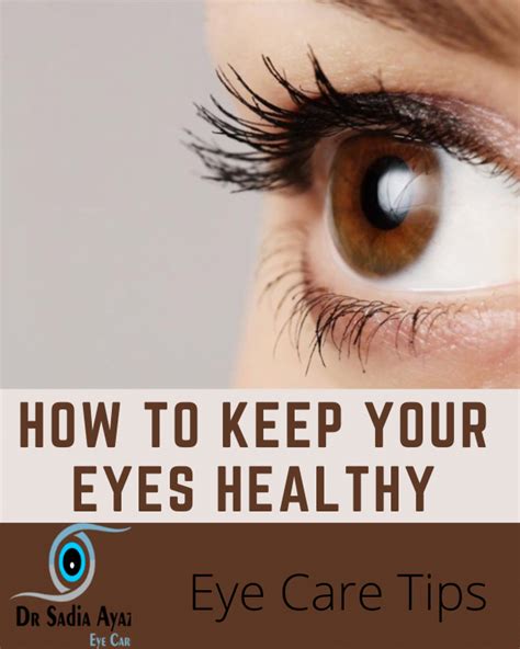 How To Keep Eyes Healthy And Beautiful Eye Health Care