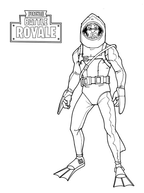 Fortnite Skins Coloring Pages To Print Coloring Pages