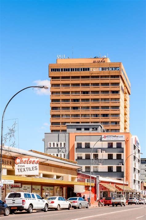 Architecture Of Windhoek Namibia Editorial Stock Image Image Of