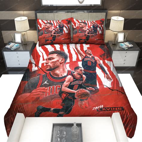 Zach Lavine Chicago Bulls Nba 204 Bedding Sets Please Note This Is A