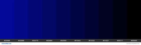 Shades Xkcd Color Cobalt Blue 030aa7 Hex Colors Palette Colorswall