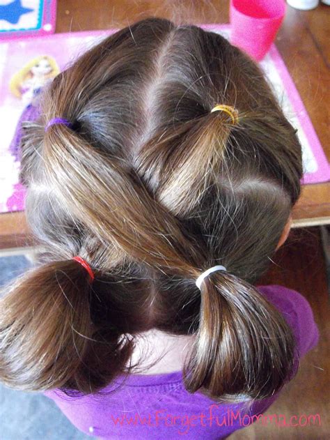 25 easy hairstyles for when you're running late. Back to School Hair for Little Girls - Forgetful Momma