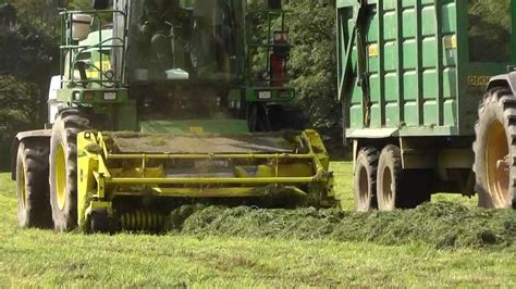 Silage 2011 Fourth Cut Lifting With Jd 7950 Youtube