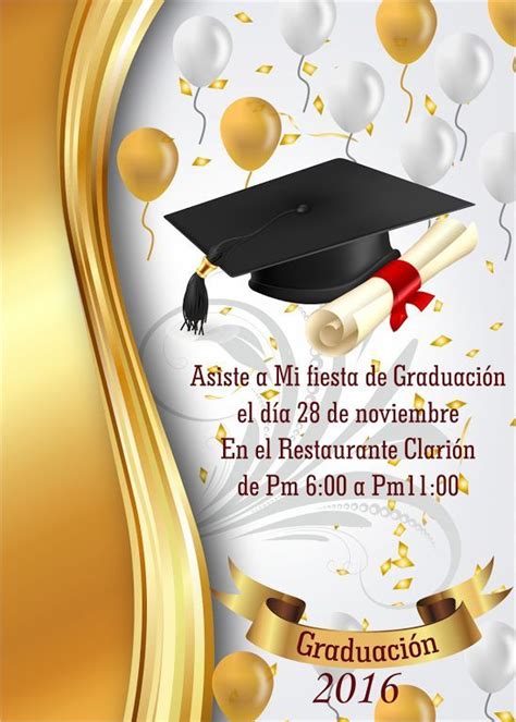 Dise O De Tarjeta De Invitaci N Tarjetas De Graduaci N Invitaciones