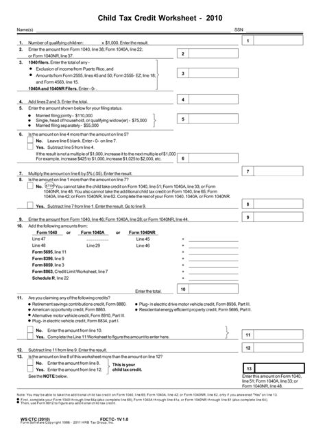 Irs Ws Ctc 2010 2022 Fill Out Tax Template Online Us Legal Forms