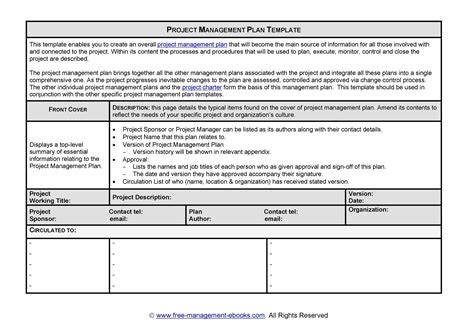 48 Professional Project Plan Templates Excel Word Pdf Template Lab