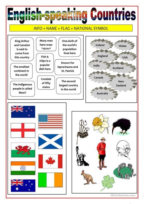 National Symbols Kindergarten Worksheet