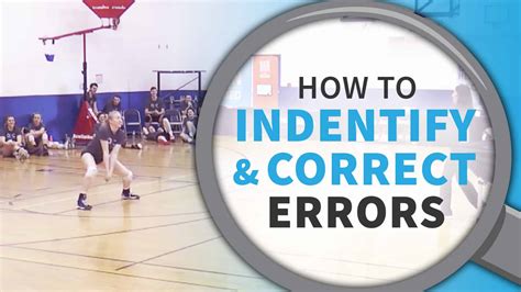 How to identify and correct errors