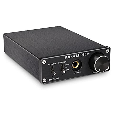 Fx Audio Dac X6 Mini Hifi 20 Digital Audio Decoder Dac Input Usb