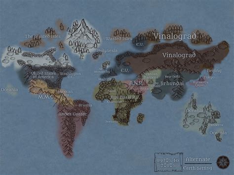 Alternate Earth Map In Alternate Earth Civil Technologies World Anvil