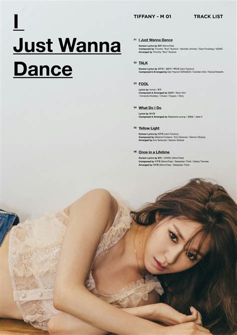Tiffany 1st Mini Album I Just Wanna Dance Teaser Official Photo Ggpm