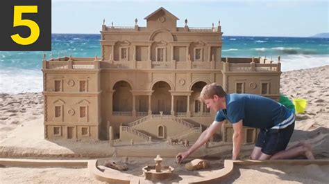 Top 5 Impressive Sand Castles Youtube