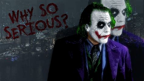 Joker Wallpaper Why So Serious Dark Knight 586 12355
