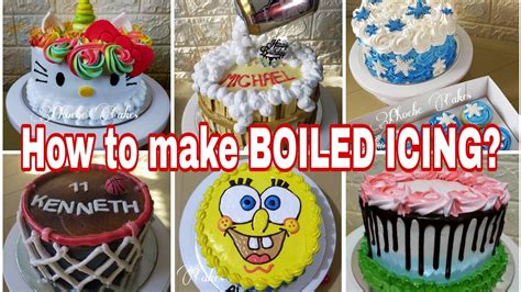 The army cake was iced in an army green color and i used spray color green and black to create the camouflage look. SIMPLE Boiled Icing | HOW to make BOILED ICING | Cake ...