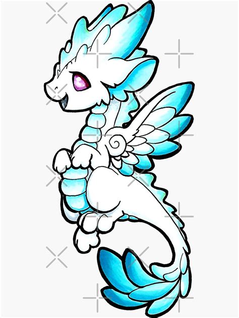 Air Dragon Sticker For Sale By Bgolins Redbubble