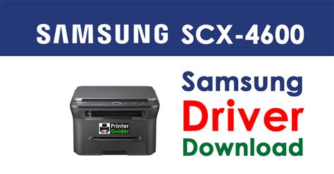 Driver Samsung Scx 4600