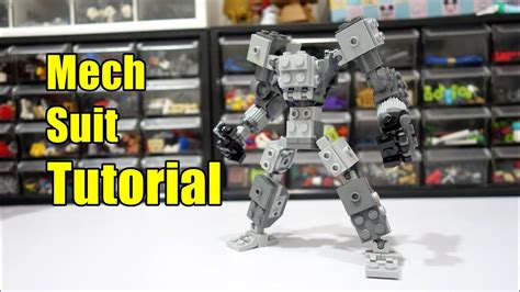Lego Mid Size Mech Suit Tutorial Youtube