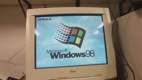 Windows 98 Computer From Dell Youtube