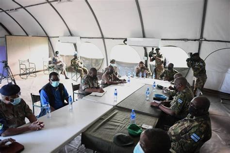 Chief Of The Sa National Defence Force Visits Sadc Mission In