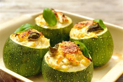 Recette courgette ronde farcie Spécial Gastronomie