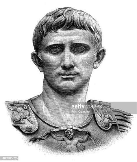 Emperor Caesar Augustus Portrait After A Statue Caesar Augustus