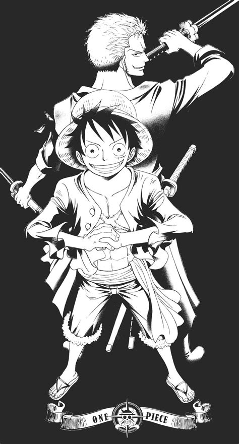 Ruffy anime bilder zeichnungen character anime hintergründe charakterdesign anime bilder lorenor zorro. Monkey D. Luffy and Roronoa Zoro by Oda Eiichirou - in the ...
