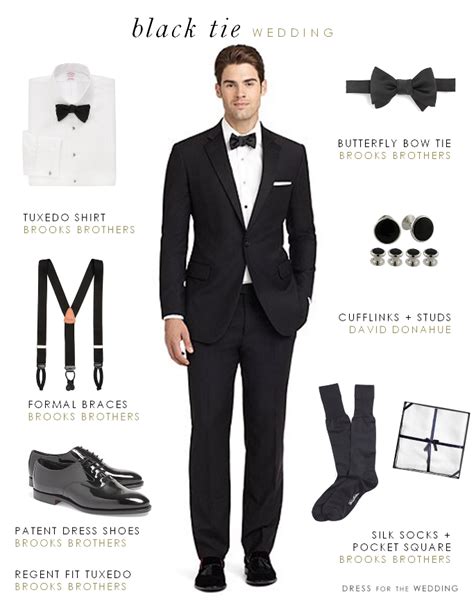 What To Wear To A Formal Black Tie Wedding