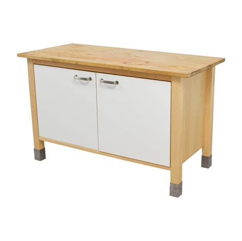 Maybe you would like to learn more about one of these? 90% OFF - IKEA IKEA Kitchen Butcher Block and White ...