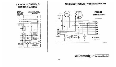 dometic rv air conditioner schematic