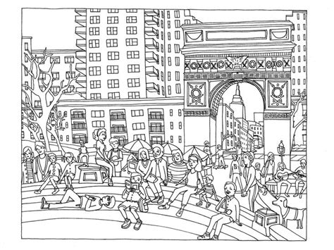 Les 20 meilleures images du tableau New York coloring pages sur