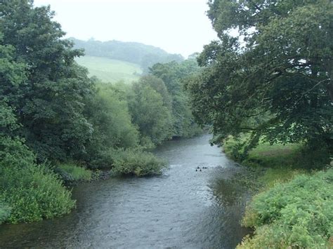 River Severn Afon Hafren Upstream View Andrew Hill Cc By Sa Geograph Britain And Ireland